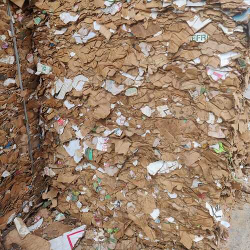 DSOCC Shredded Waste Paper - Virgin Kraft Material | Eco-Friendly Waste Paper Derived from Waxed Old Corrugated Containers for Recycling
