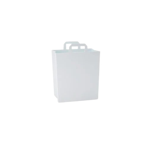 Hotpack White Flat Handle Paper Bag Pfh-D - Feature: ]