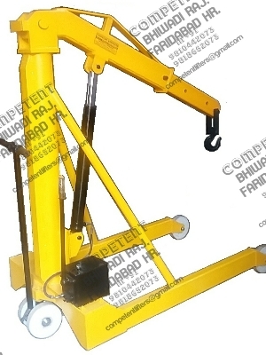 Floor Crane - Heavy Duty Hydraulic Blue Crane | New Condition Cabin Control Type Industrial Usage