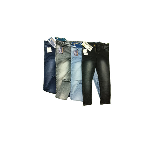 Denim Jeans - Durable Denim Fabric, 26-32 Inch Waist Size, Various Styles and Washes | Comfortable Fit, Multiple Pockets, Machine Washable, High-Quality Stitching