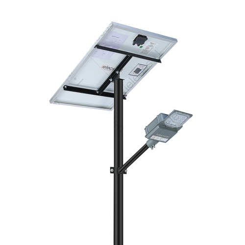 40W Semi Integrated Solar Led Street Light - Color: Gray