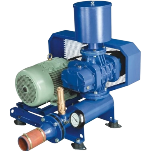Twin Lobe Air Blower - Color: Blue