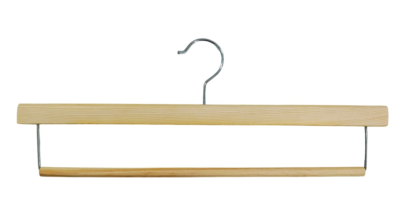 Wooden Hanger - Features: Light Weight