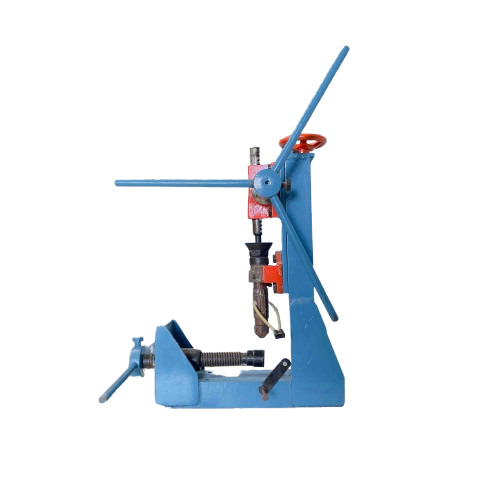 Manual Hand Molding Machine - Color: Blue & White