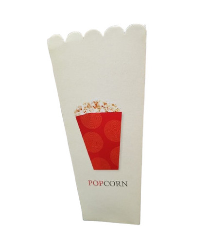 Popcorn Medium Box - Color: White