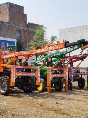 Mild Steel Pole Erection Machine - Automatic Grade, Low Maintenance, Various Colors | User Friendly, Tested for Quality Standards