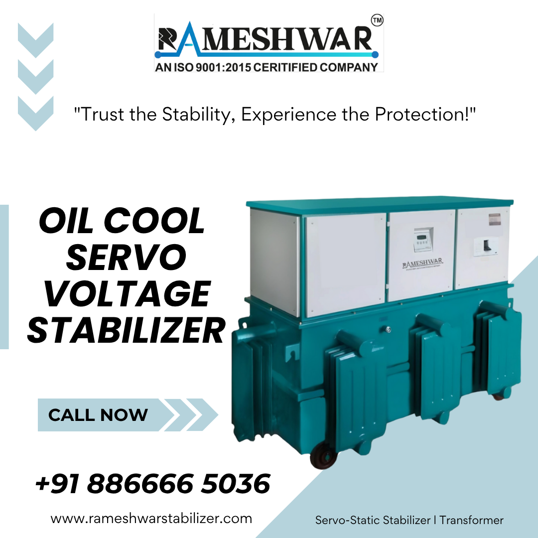 Oil Cool 3 Phase Servo Stabilizer - Design: Modern