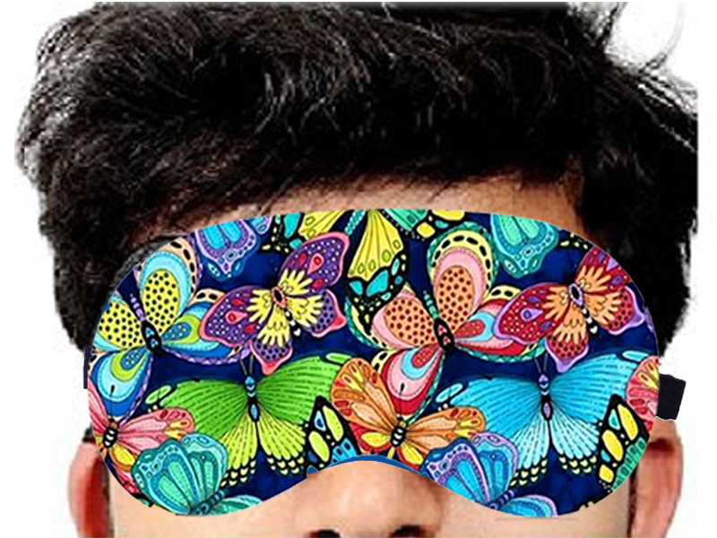 Lushomes Printed Sleep Eye Mask