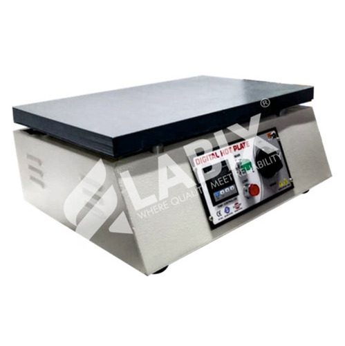 Dental Hot Plate - 4.5x5 Inch Aluminum Heating Plate With Wooden Handle