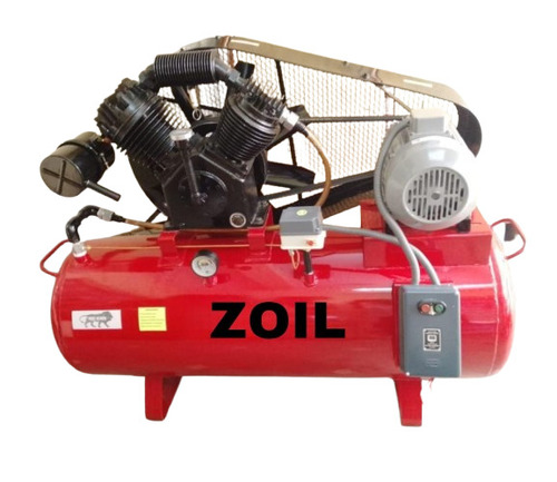 Reciprocating Single Stage Air Compressor Model Wv-0.6/8 - Air Tank Capacity: 200 Liter (L)