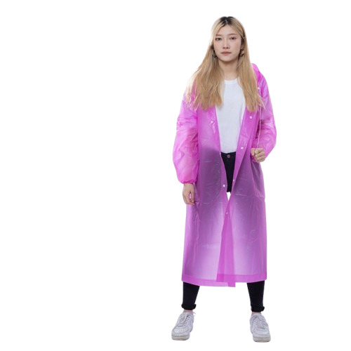 Eva Hooded Raincoat
