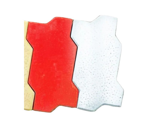 Zig Zag Paver Block - Color: Grey