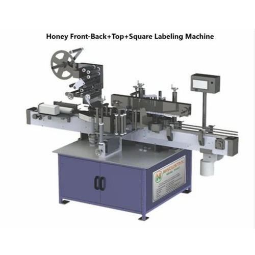 Honey Front-Back+ Top +Square Labeling Machine(Combo) - Accuracy: 100  %