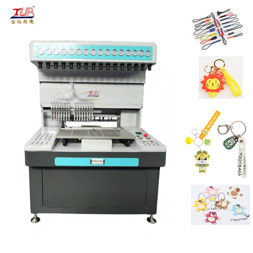 Pvc Patch 3D Keychain Making Machine - Color: Black And White