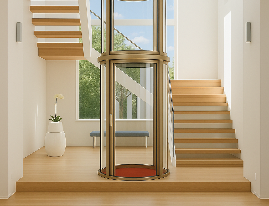 Panoramic Elevators - Capacity: 220 Kg