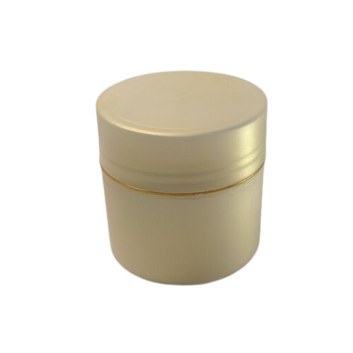 Royal Plastic Jar with golden line