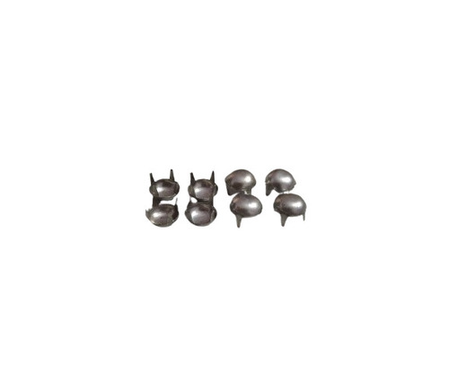 Prong Snap Buttons Dome 4 Head Punk Spike Studs Rivet