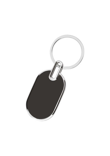 Fancy Metal Keychains - Color: Chrome