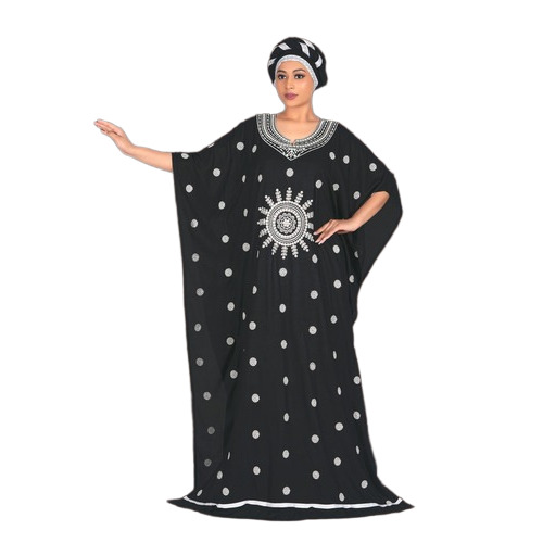 Embroidered Farasa Gown