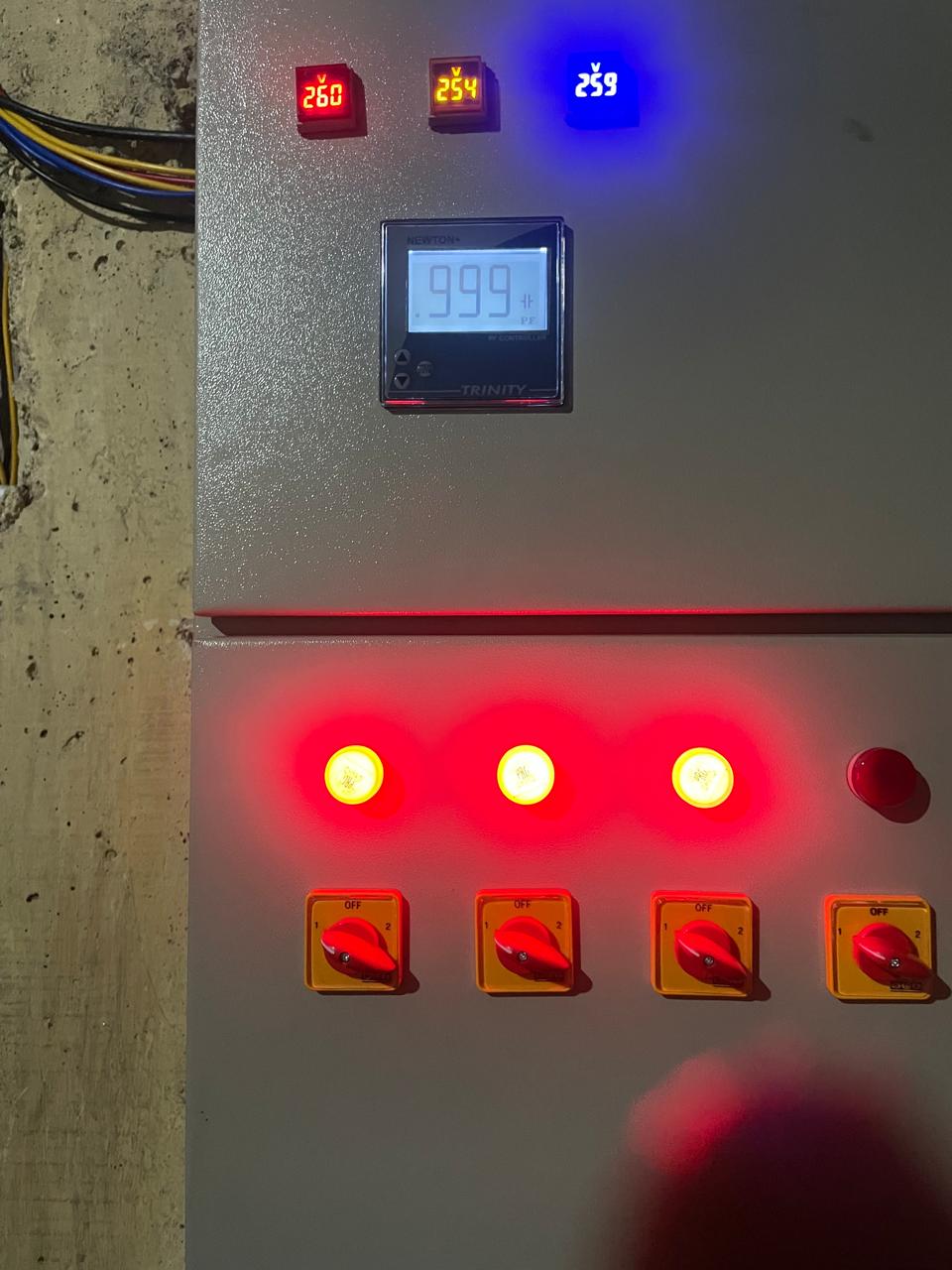 Power Factor Panel - Application: Industrial