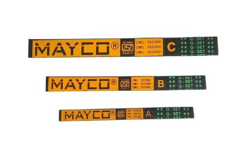 Industrial V Belt - Belt Color: Black