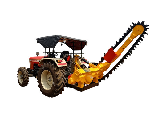 Tractor Pipeline Trenchor - Application: Used In Agriculture