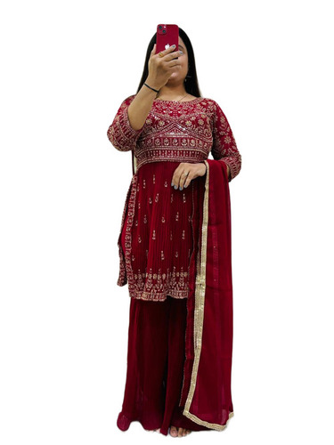 Designer Plazo Suit Set