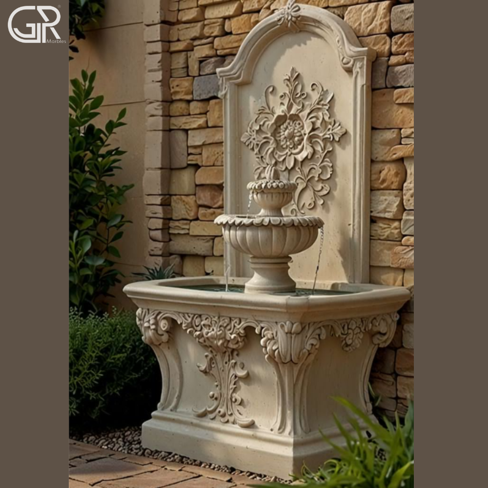 Sandstone Wall Fountain