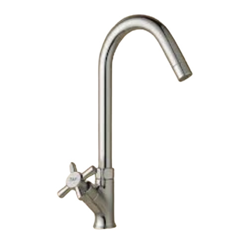Brass Bathroom Swan Neck Tap