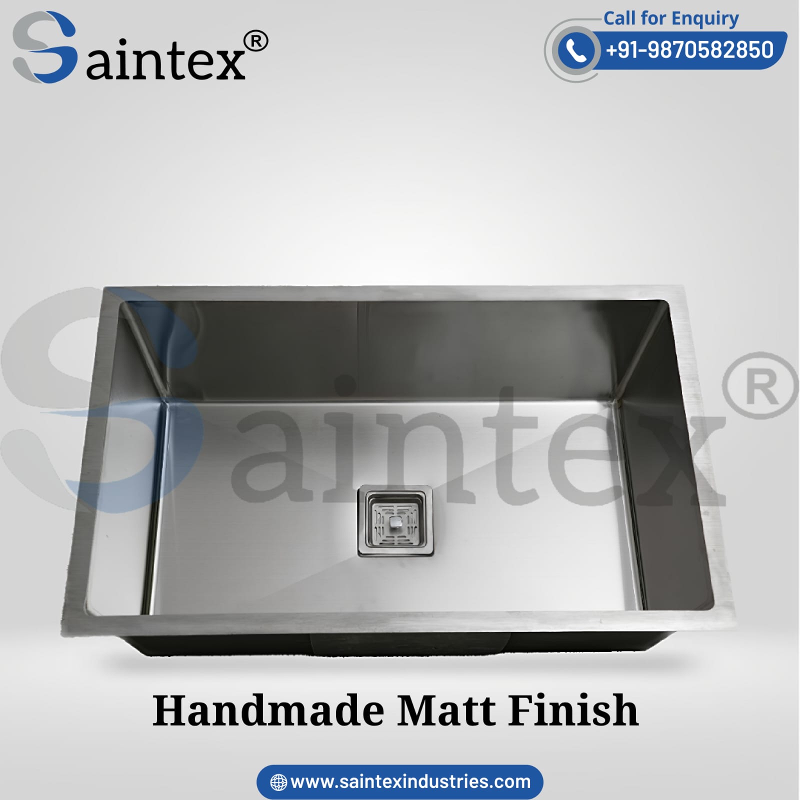 Handmade Matt Finish Sink - Feature: Corrosion Resistance