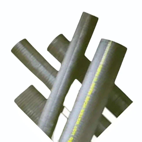 Hot Water Rubber Hose - Color: Silver
