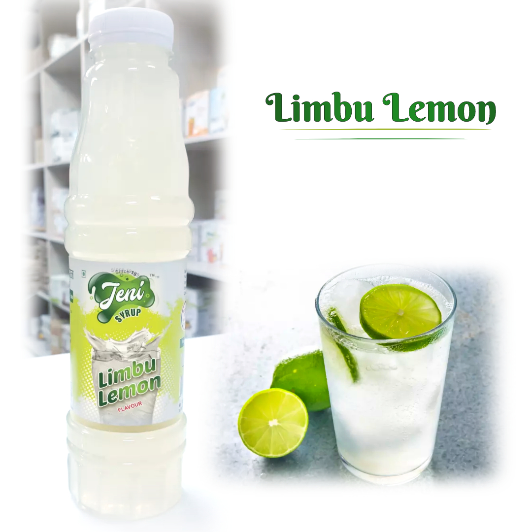 Limbu Lemon Soda Syrup 700 Ml - Packaging: Plastic Bottle