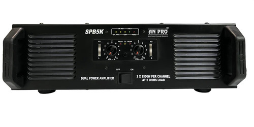 Anpro Spb5K Dual Power Amplifier - Color: Black