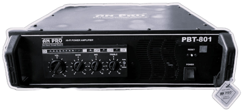 Anpro Pbt-801 Professional Audio Amplifier - Color: Black