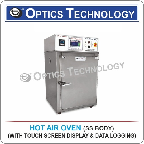 Hot Air Oven Touch Screen Model - Color: Metallic Silver