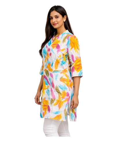 Women Shorts Kurti - Bust Size: 32  Meter (M)