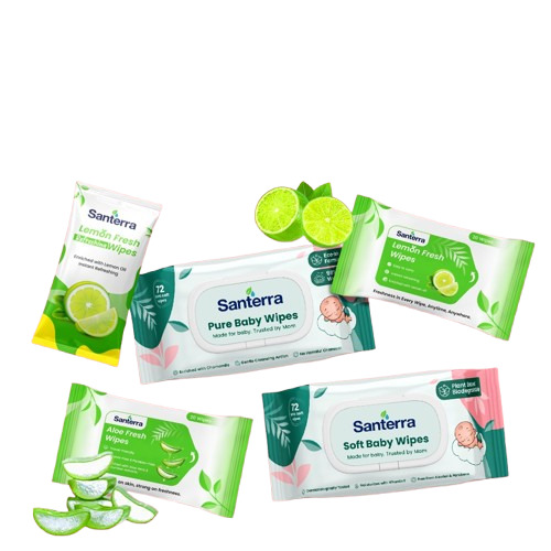Baby Water Wipes - 72 - Color: White