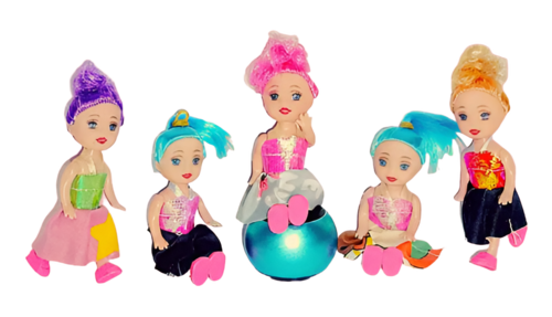 Mini Doll Fashion Doll Set