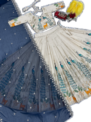 Semi-Stitiched lehenga