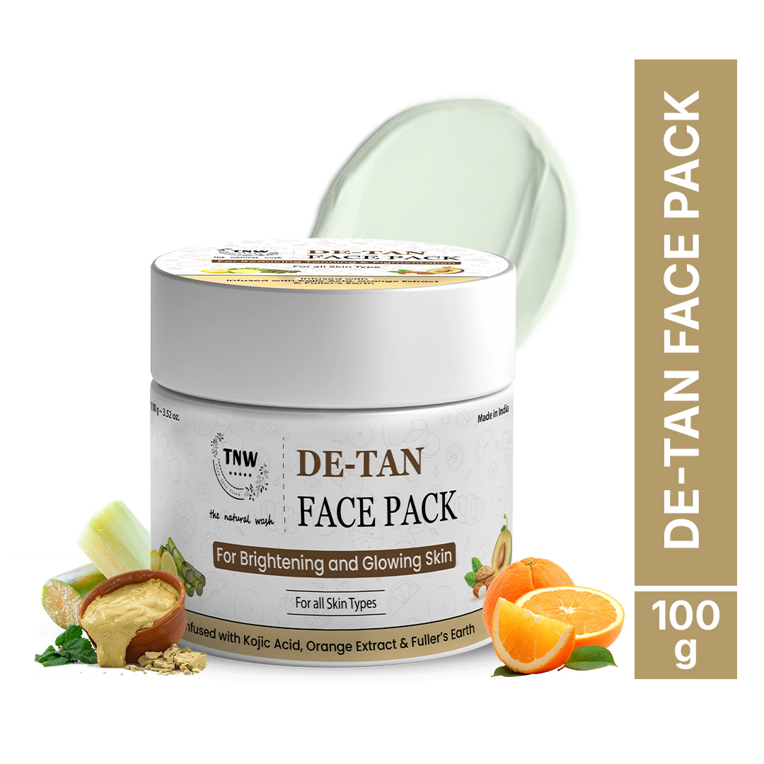 Tnw The Natural Wash D-Tan Face Pack For Glowing And Radiant Skin - Ingredients: Herbal Extracts