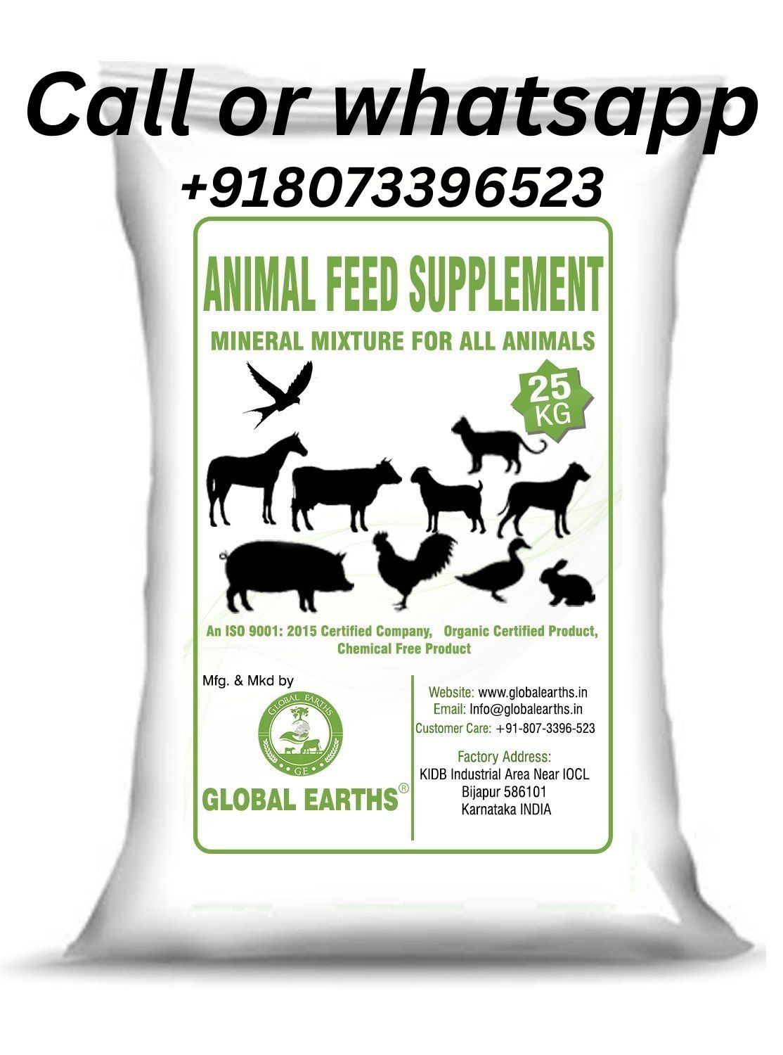 Animal Feed Supplement - Suitable For: Cattle