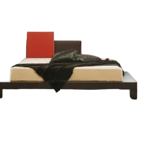 Modern Double Bed - Wooden Custom Size Multicolor | Indoor Furniture