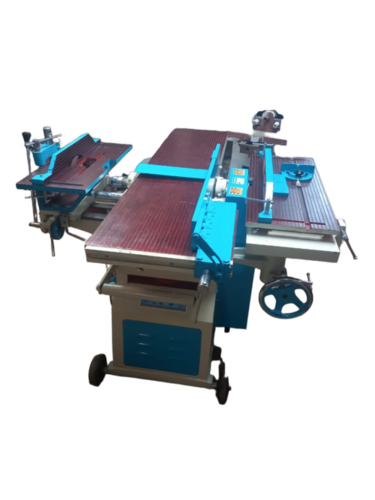 13 Inch Wood Planer With Side Jack - Color: Blue And White