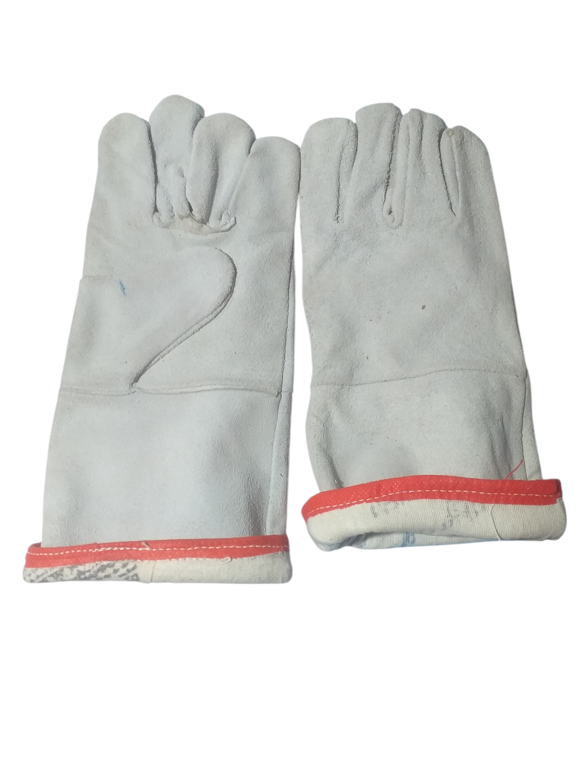 Industrial Leather Hand Gloves - Leather Coated, All Sizes, Multiple Colors | Heat Resistant, Abrasion Resistant, Ergonomic Fit, Reinforced Palm, Flexible Movement