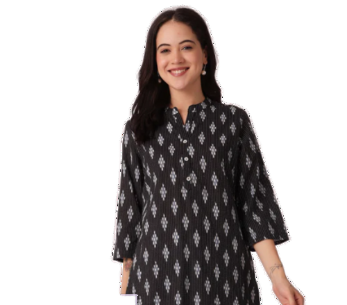Cotton Kurti - Bust Size: 50  Centimeter (Cm)