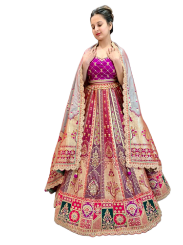 Traditional Partywear Lehenga On Rent - Ethnic Region: Indian