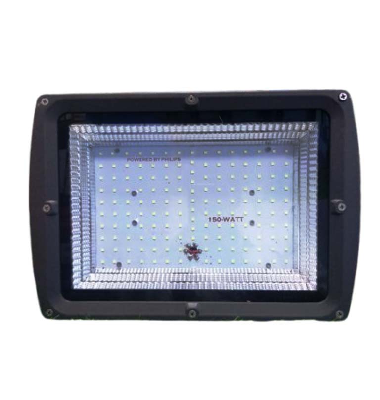 150 Watt Led Flood Light Back Chouk - Color: Gray