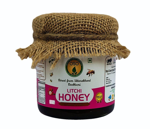 100% Pure Mono-Floral Organic Litchi Honey - Flavor: No