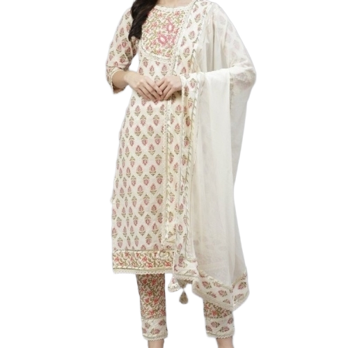 White Kurti