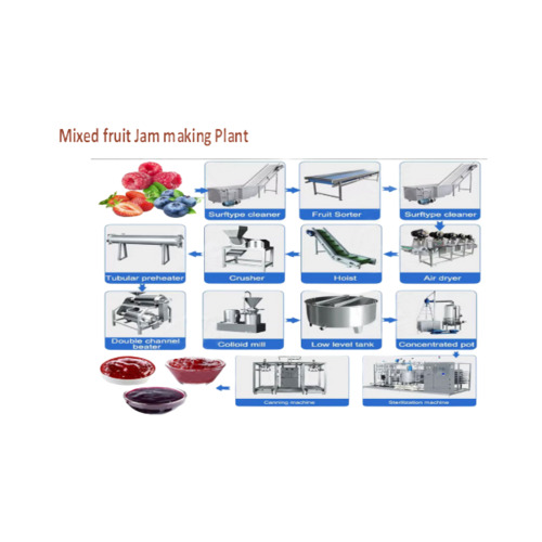 Fruit Jam Processing Plant - Type: Apple